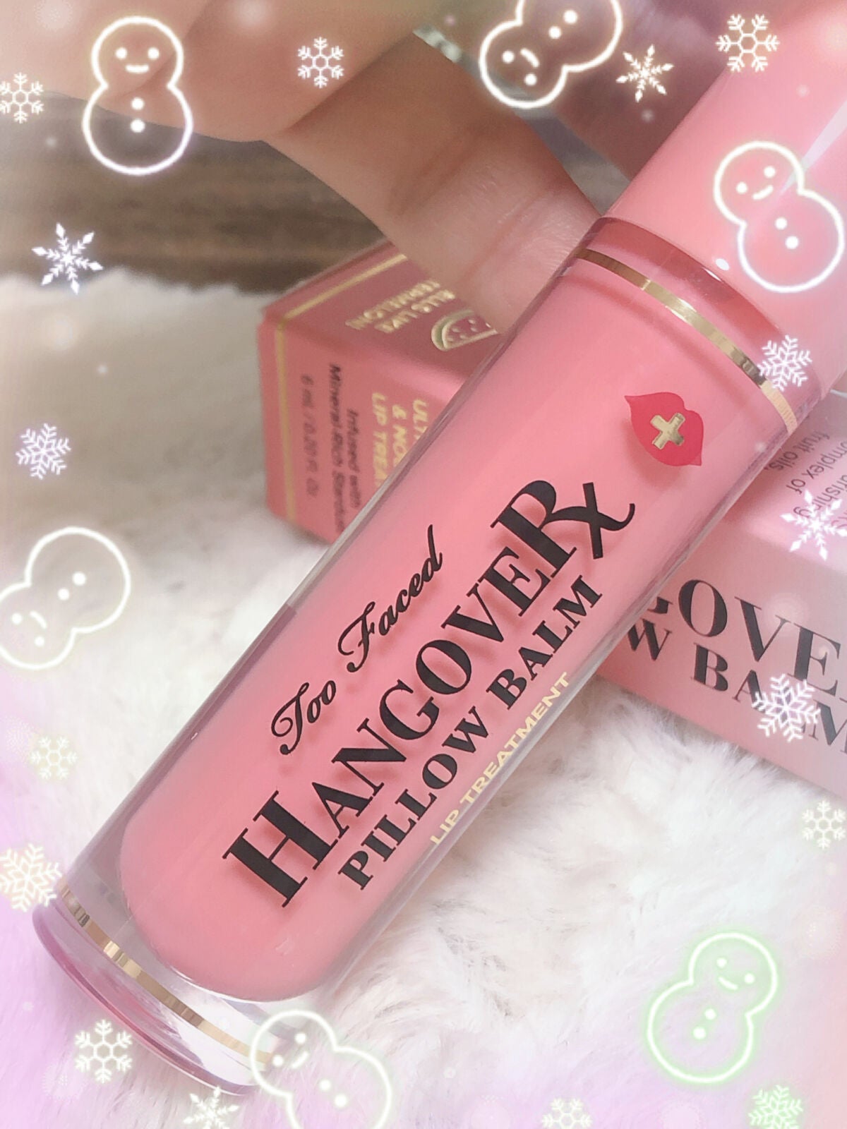 ~トゥー フェイスド ハングオーバー~ ピロー バーム リップ トリートメント/Too Faced/リップ美容液を使ったクチコミ(2枚目)