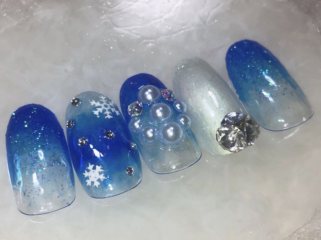 ジェルネイル（ライト対応）/セリア/ジェルネイルを使ったクチコミ（2枚目）