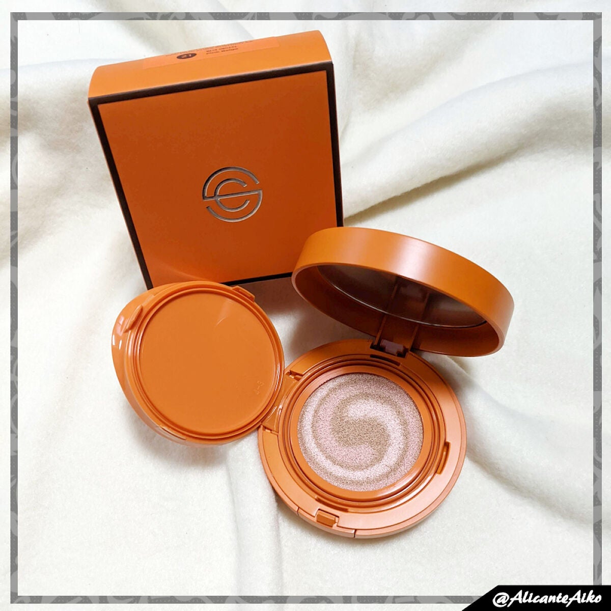 ピンクオーラクッション/DPC/クッションファンデーションを使ったクチコミ(1枚目)