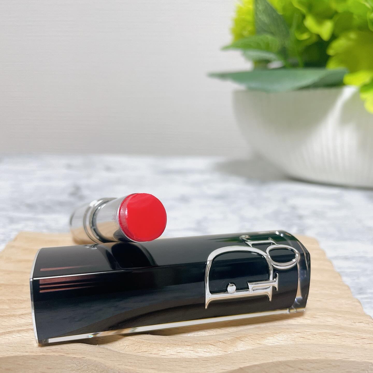 ディオール アディクト リップスティック 659コーラル バヤデール/Dior/口紅を使ったクチコミ（1枚目）