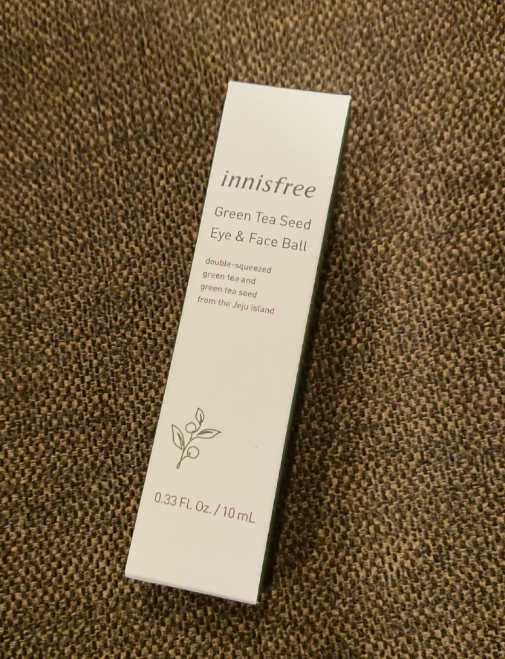 グリーンティーシード アイ＆フェイスボール/innisfree/美容液を使ったクチコミ（2枚目）