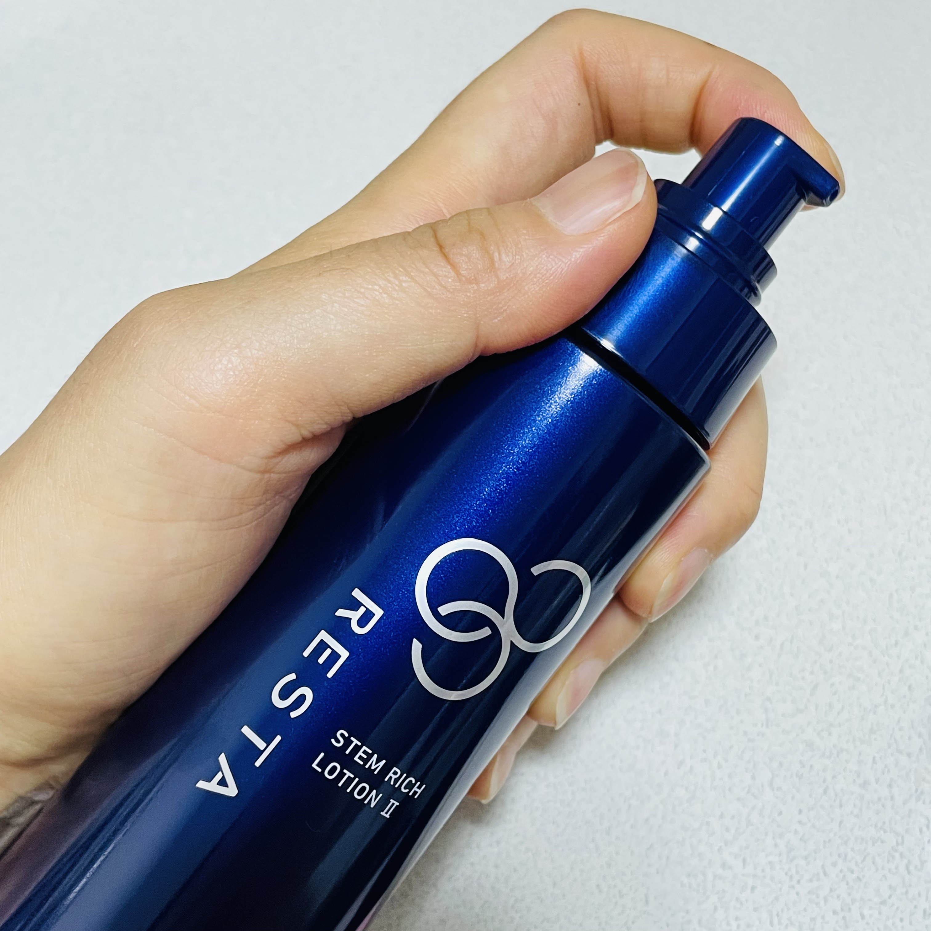 RESTA(ローションⅡ・ミルク・クリーム) 試してみた】リスタ ステムリッチローションII(もっとしっとり