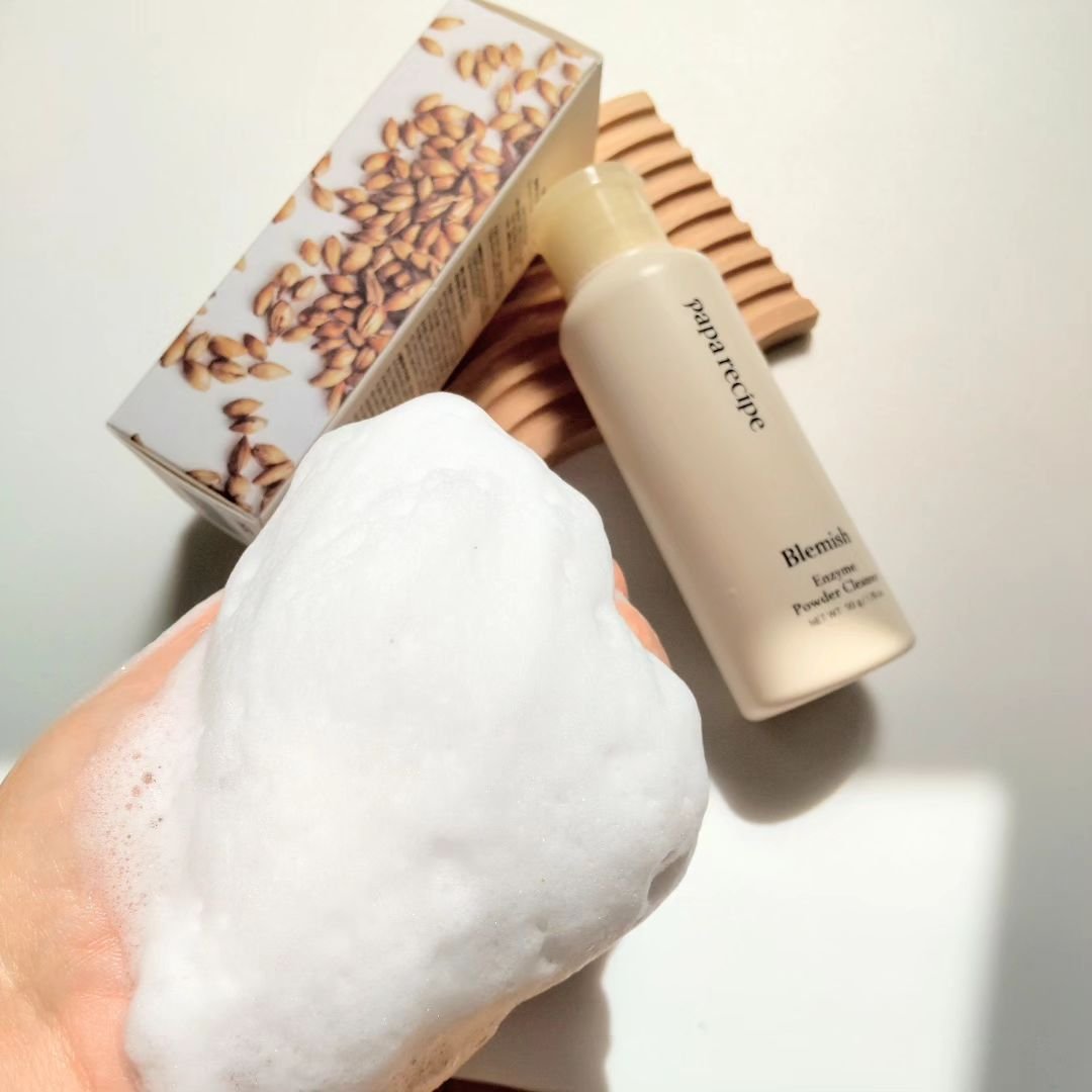 ブレミッシュ 酵素 洗顔パウダー/PAPA RECIPE/洗顔パウダーを使ったクチコミ（3枚目）