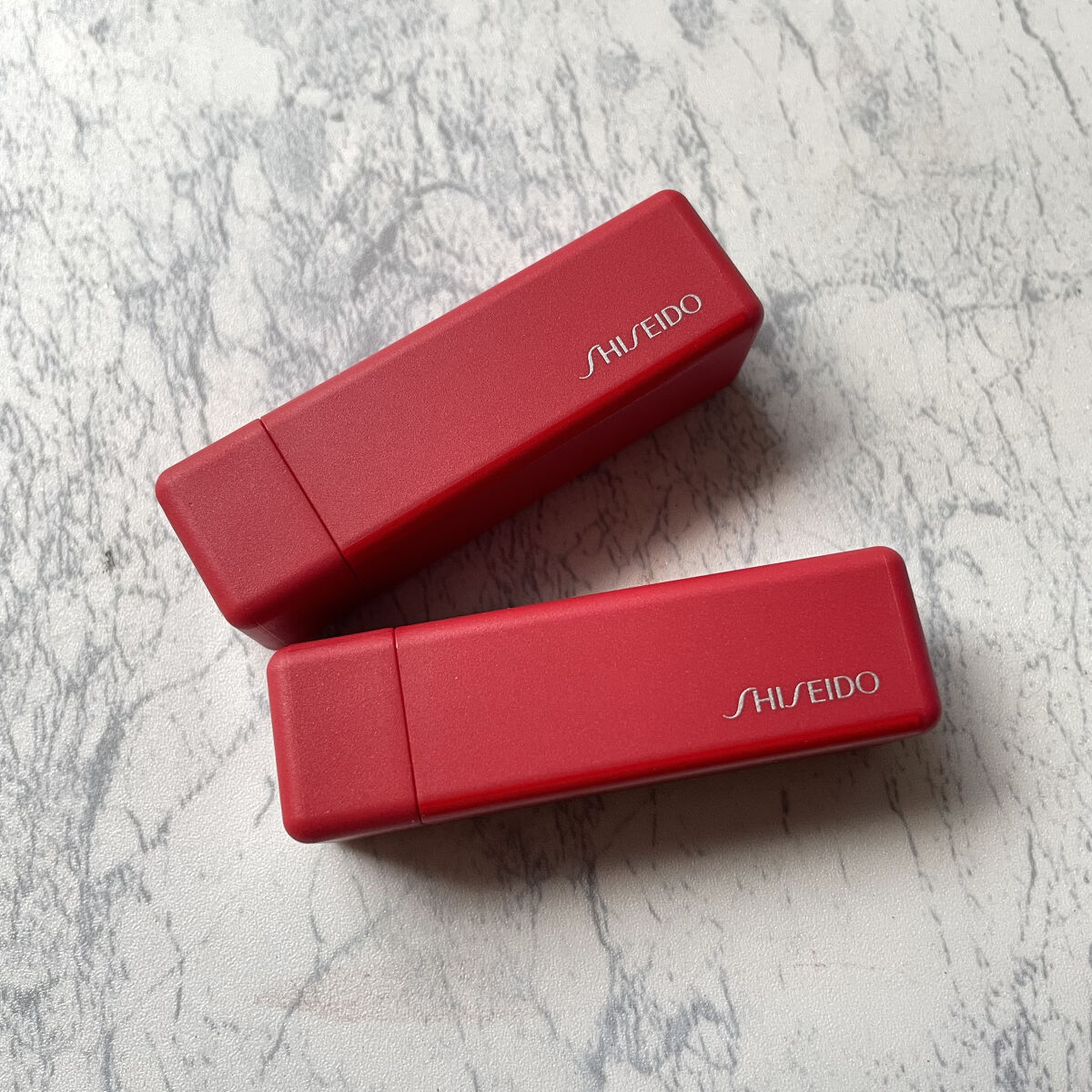 テクノサテン ジェル リップスティック 416	Red Shift/SHISEIDO/口紅を使ったクチコミ（3枚目）