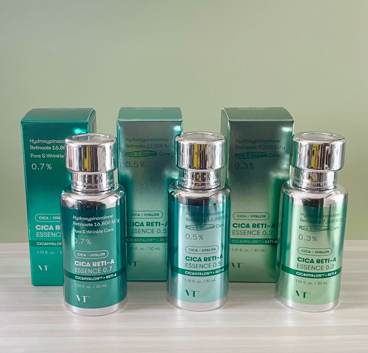 シカレチA エッセンス0.7/VT/美容液を使ったクチコミ（1枚目）