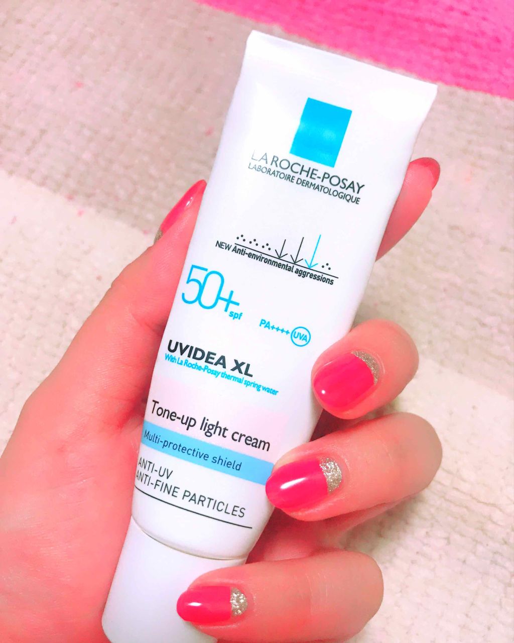 UVイデア XL プロテクショントーンアップ/ラ ロッシュ ポゼ/日焼け止めクリームを使ったクチコミ（1枚目）
