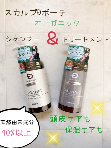 スカルプD ボーテ ナチュラスター スカルプシャンプー/トリートメントパック/アンファー(スカルプD)/シャンプー・コンディショナーを使ったクチコミ(1枚目)