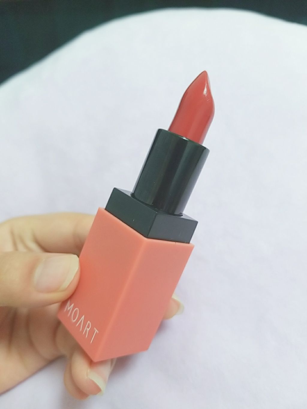 モアート ベルベットリップスティック/MOART/口紅を使ったクチコミ(1枚目)