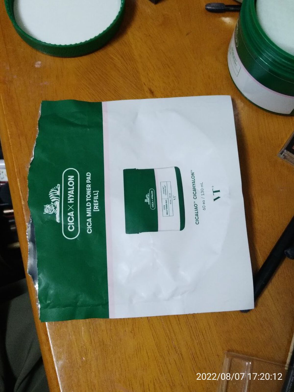 CICA マイルドトナーパッド/VT/トナーパッドを使ったクチコミ(2枚目)