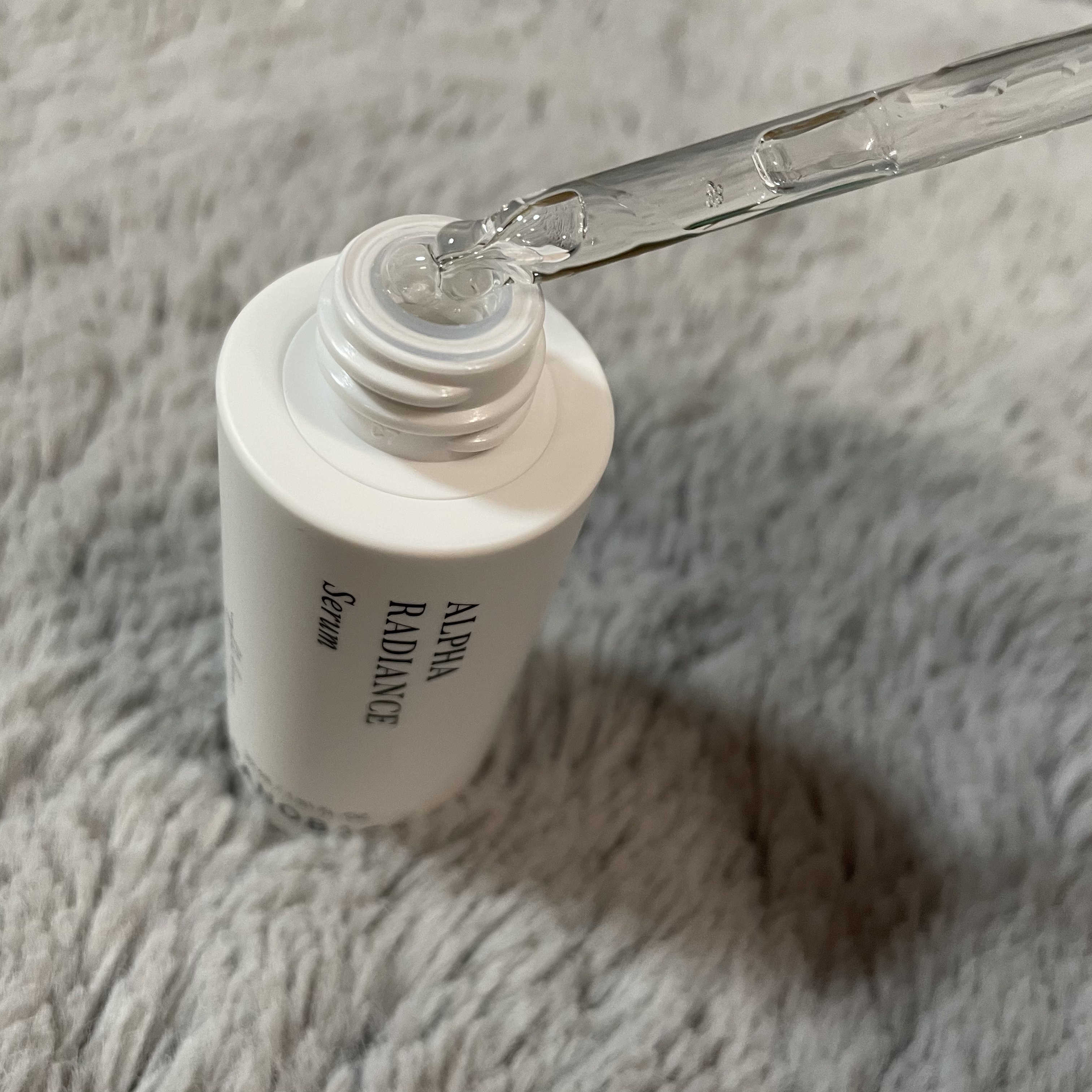 アルファラディアンスグローセラム/BANOBAGI/美容液を使ったクチコミ（3枚目）