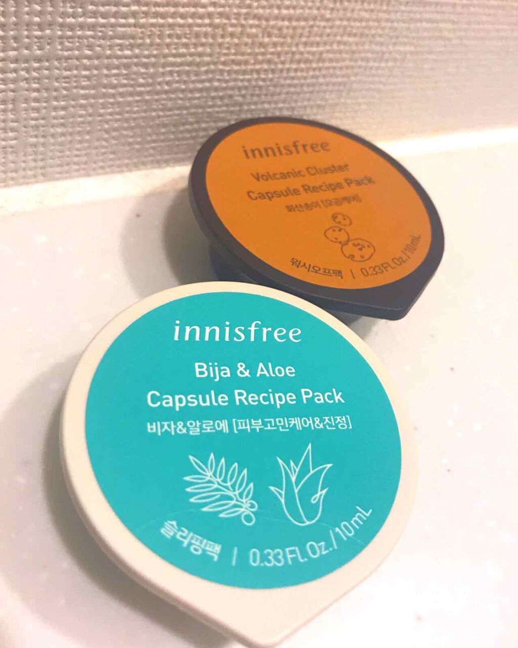 カプセルレシピパック VC/innisfree/洗い流すパック・マスクを使ったクチコミ（1枚目）