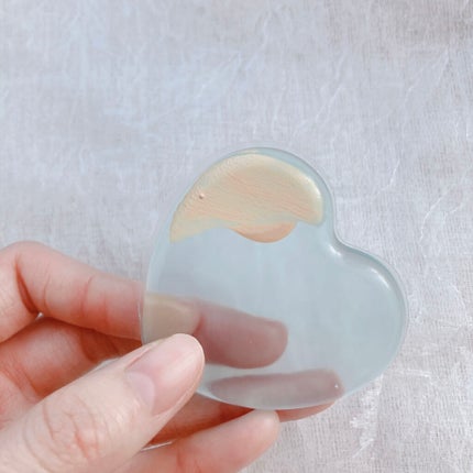 シリコンハートパフ/サンスマイル/パフ・スポンジを使ったクチコミ(5枚目)