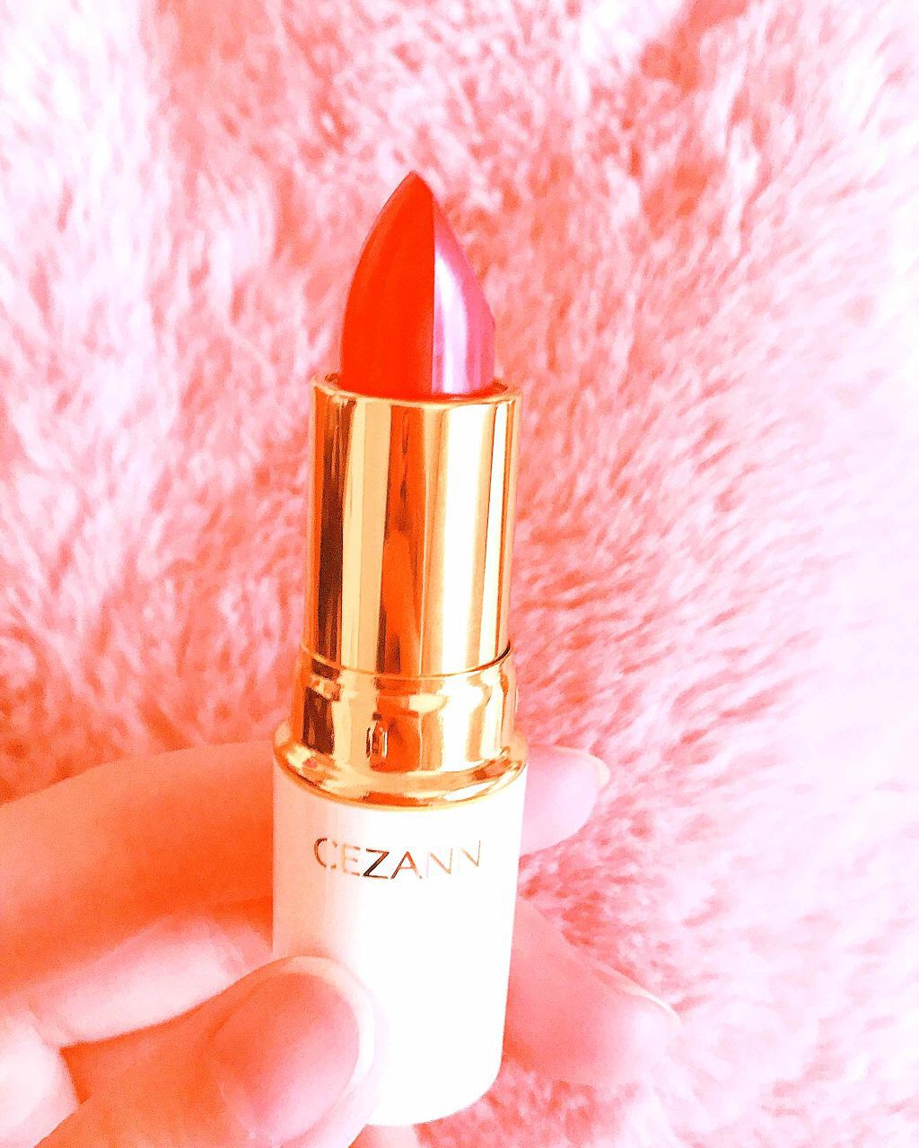 ラスティング リップカラーN/CEZANNE/口紅を使ったクチコミ（2枚目）