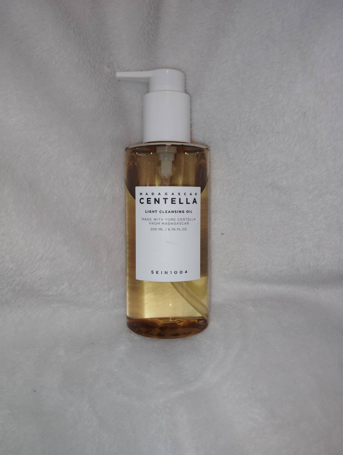 センテラ ライトクレンジングオイル/SKIN1004/オイルクレンジングを使ったクチコミ（1枚目）