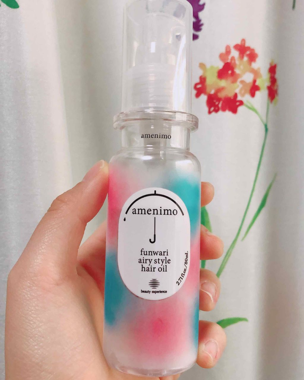 ふんわりエアリースタイル ヘアオイル/amenimo(アメニモ)/ヘアオイルを使ったクチコミ(3枚目)