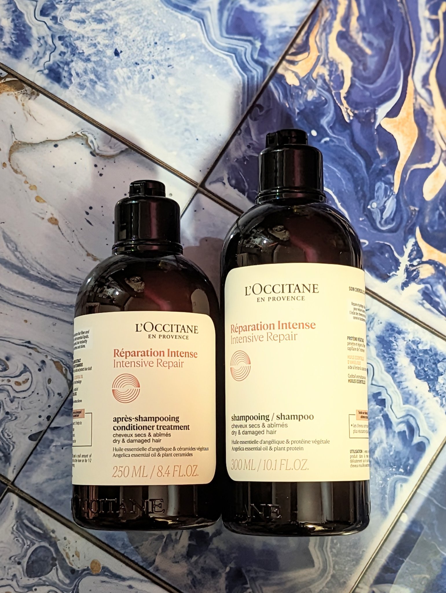 インテンシヴリペア シャンプー/コンディショナー/L'OCCITANE/市販シャンプーを使ったクチコミ（1枚目）