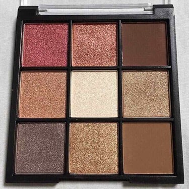 UR GLAM　BLOOMING EYE COLOR PALETTE/U R GLAM/パウダーアイシャドウを使ったクチコミ（3枚目）