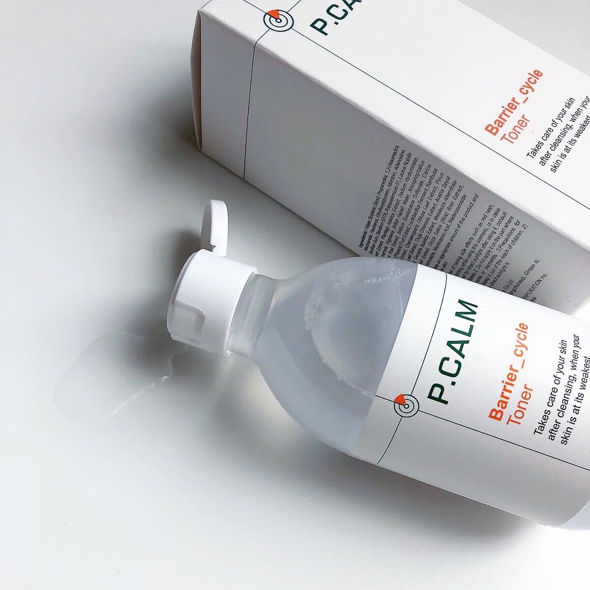 バリアサイクルトナー/P.CALM/化粧水を使ったクチコミ（3枚目）