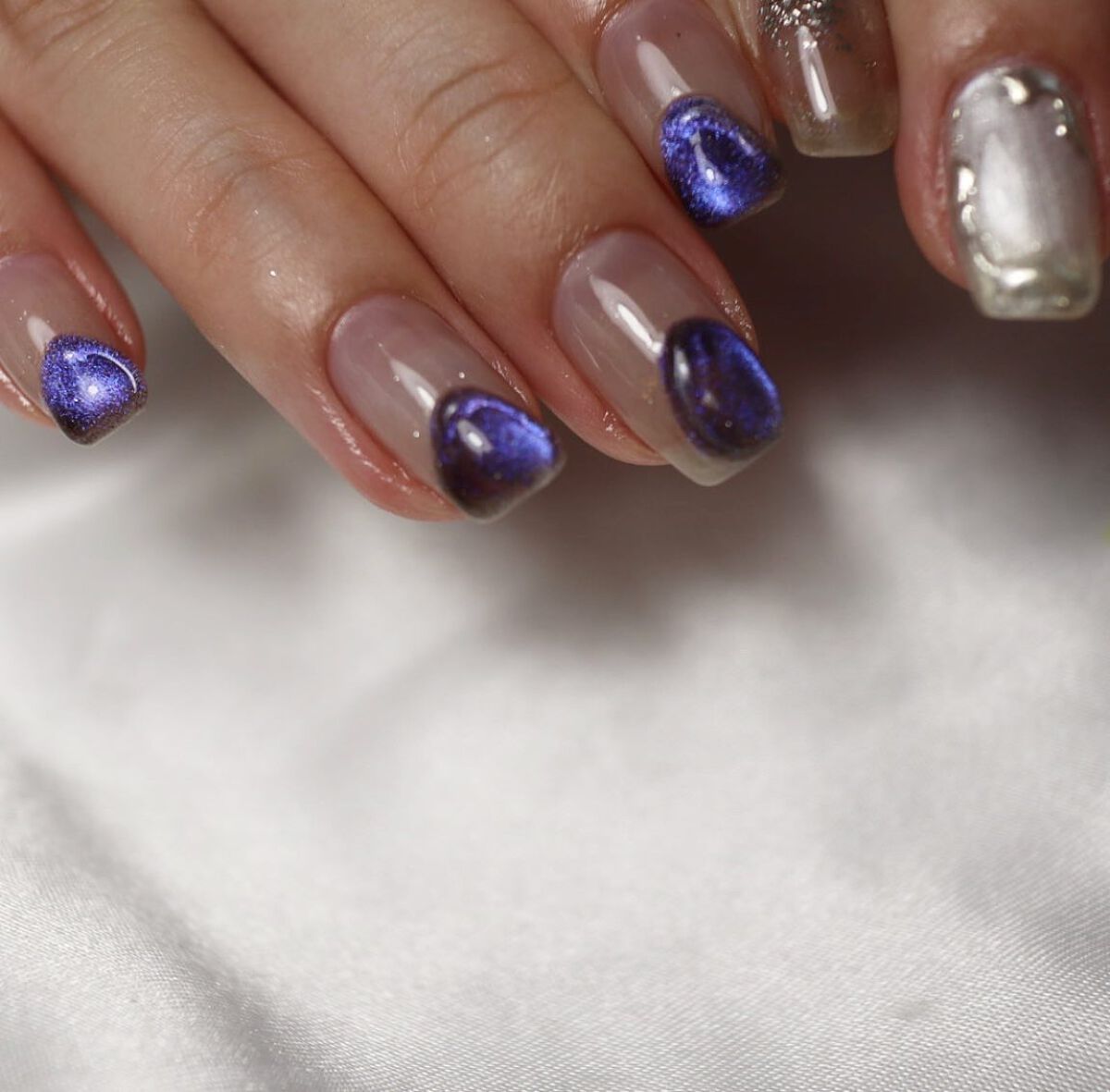 ダブルギャラクシー/ICEGEL/ジェルネイルを使ったクチコミ（1枚目）