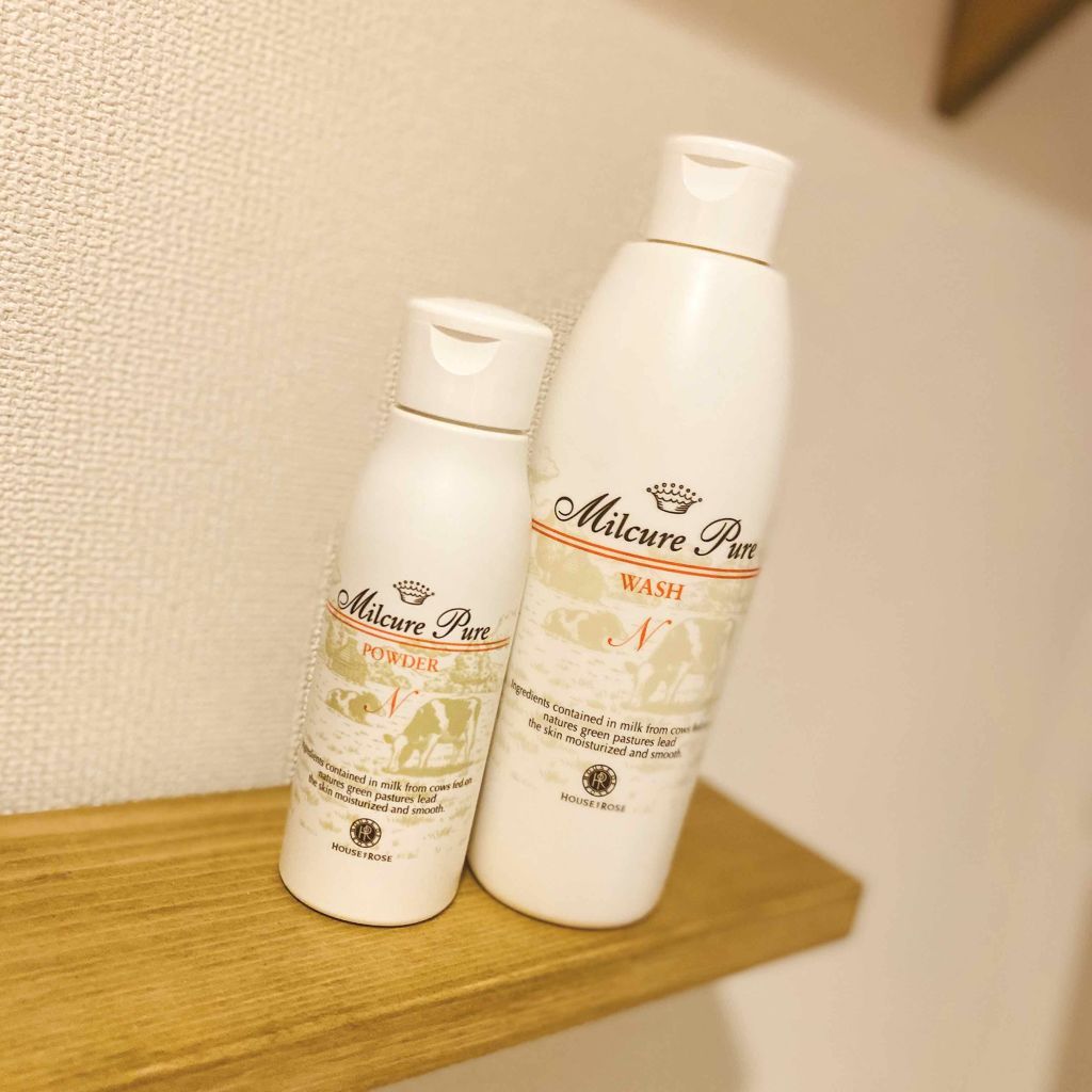 ミルキュア ピュア ウォッシュ＆パウダー/ハウス オブ ローゼ/洗顔パウダーを使ったクチコミ（1枚目）