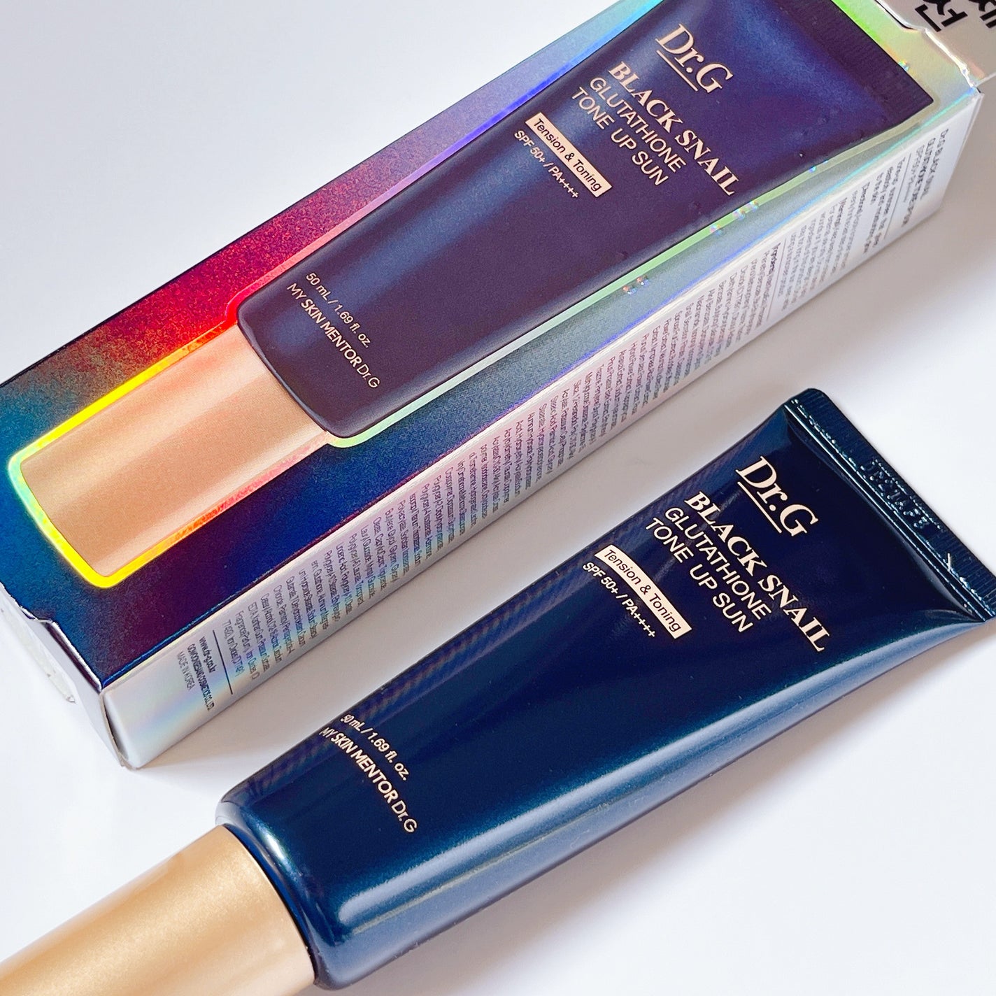 ブラックスネイルグルタチオントーンアップサン/Dr.G/日焼け止めクリームを使ったクチコミ(4枚目)