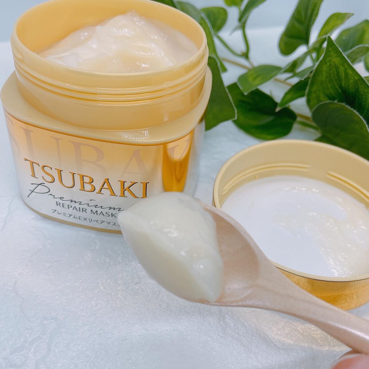 プレミアムリペアマスク（資生堂　プレミアムリペアマスク）/TSUBAKI/ヘアマスク・ヘアパックを使ったクチコミ（3枚目）