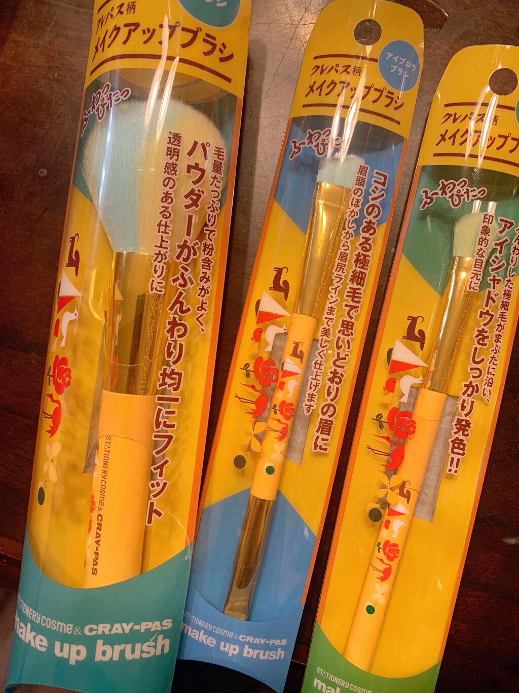 あおた on LIPS 「ステーショナリーコスメサクラクレパス メイクブラシサクラクレパ..」(2枚目)