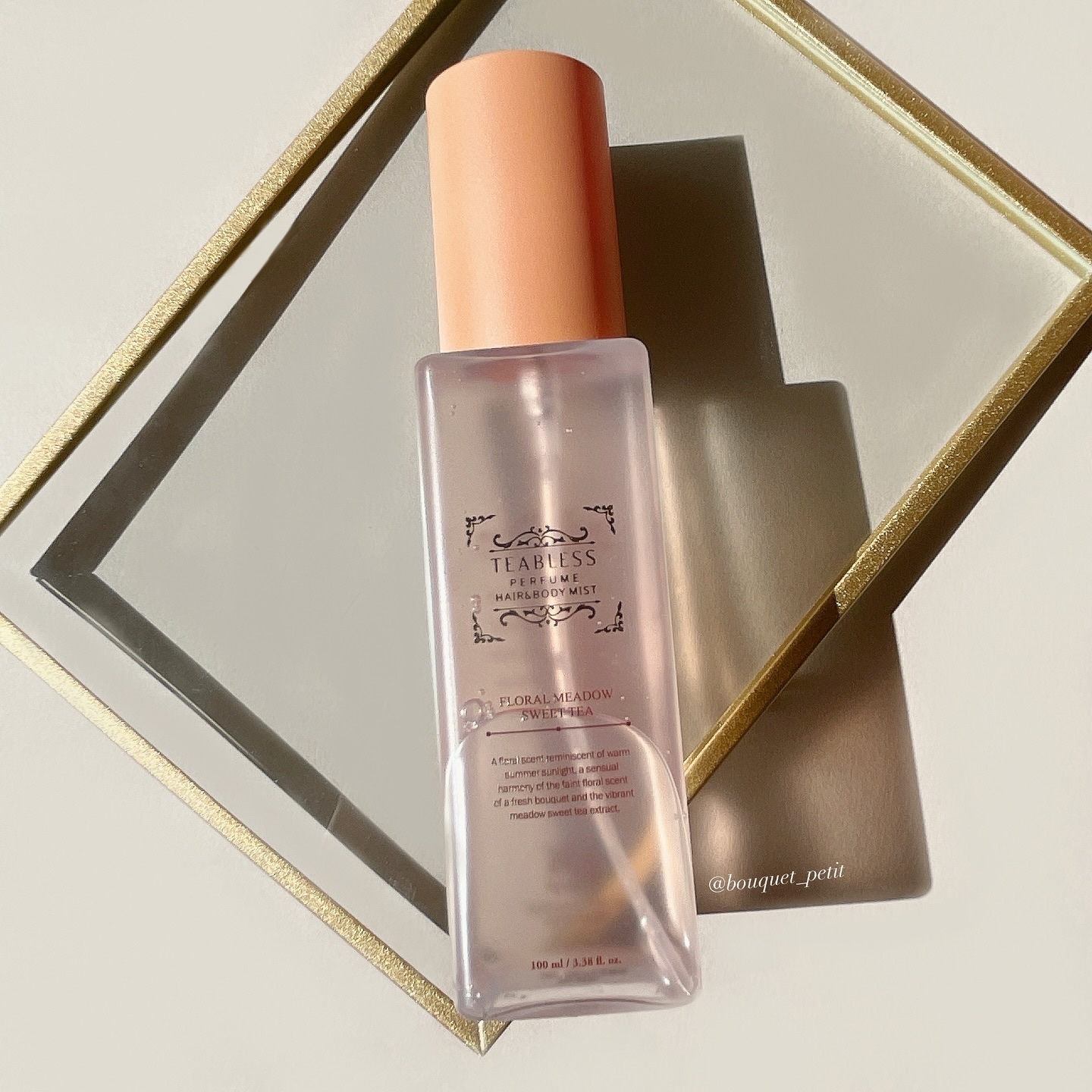 パヒュームヘア&ボディミスト フローラルメドウスウィートティー/TEABLESS/ヘアミストを使ったクチコミ（2枚目）