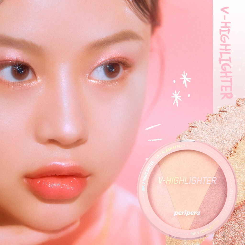 インク ブイ ハイライター/PERIPERA/パウダーハイライトを使ったクチコミ(2枚目)