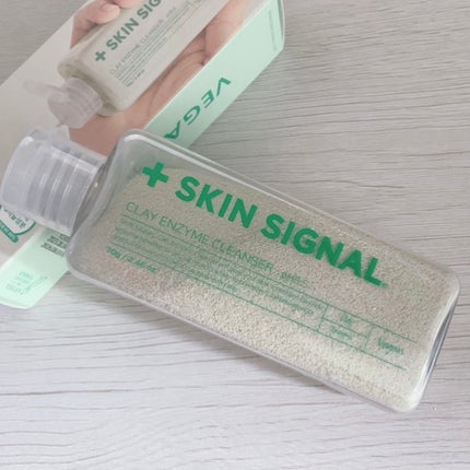 グリーン クレイ酵素クレンザー/SKIN SIGNAL/洗顔パウダーを使ったクチコミ(2枚目)