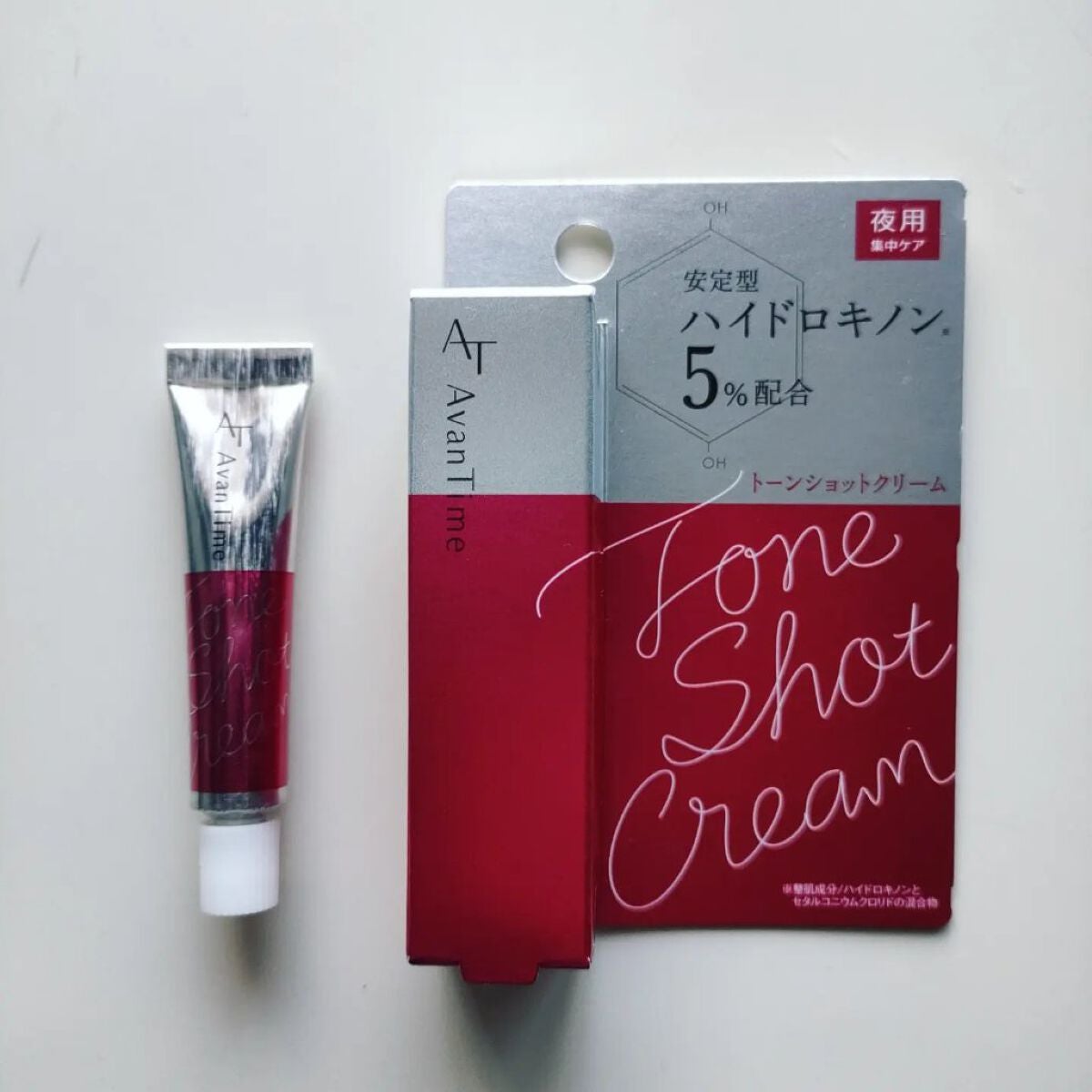 トーンショットクリーム/アバンタイム/フェイスクリームを使ったクチコミ(1枚目)
