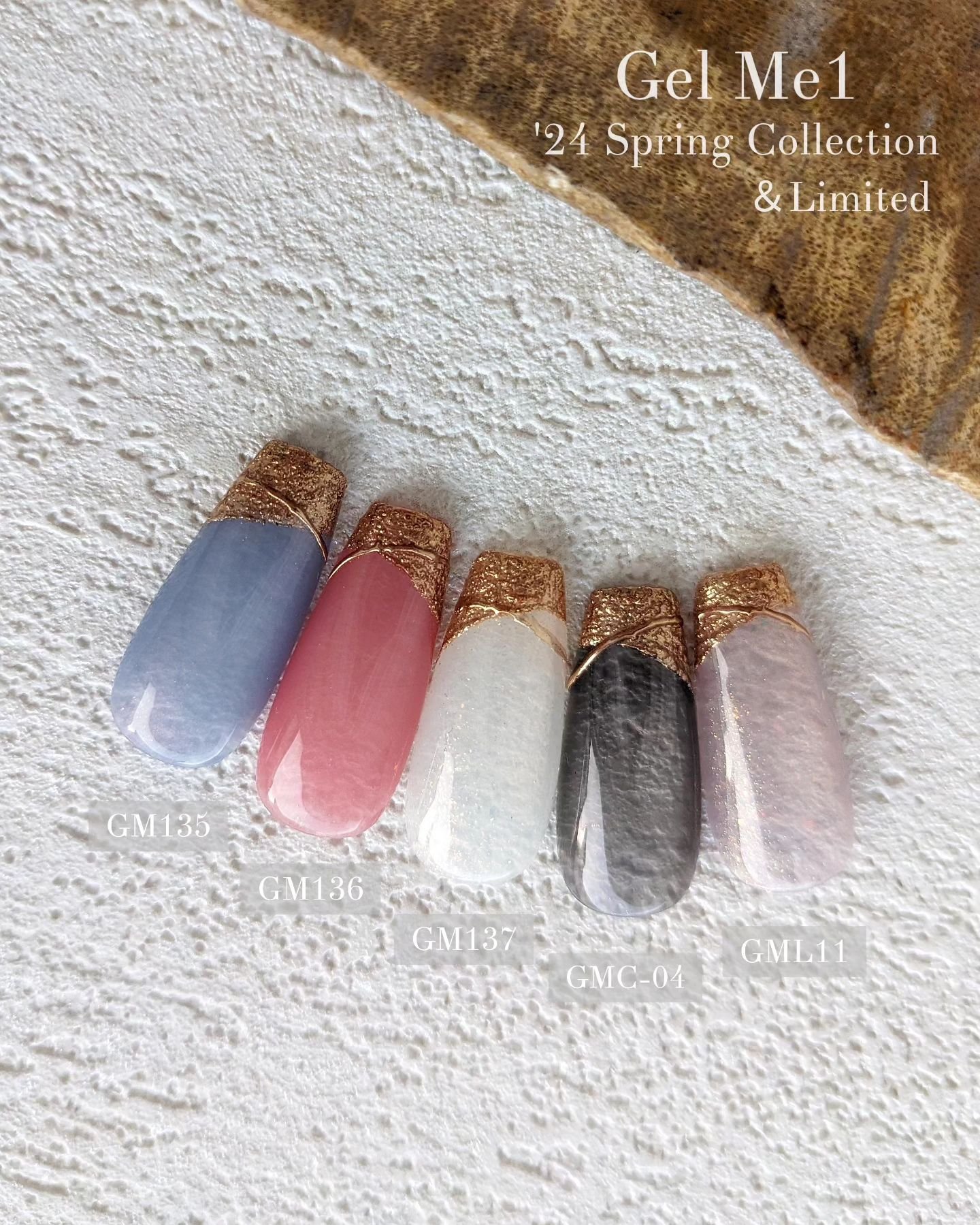 ジェルネイル GM136 ブルームピンク/ジェルミーワン/ジェルネイルを使ったクチコミ（1枚目）