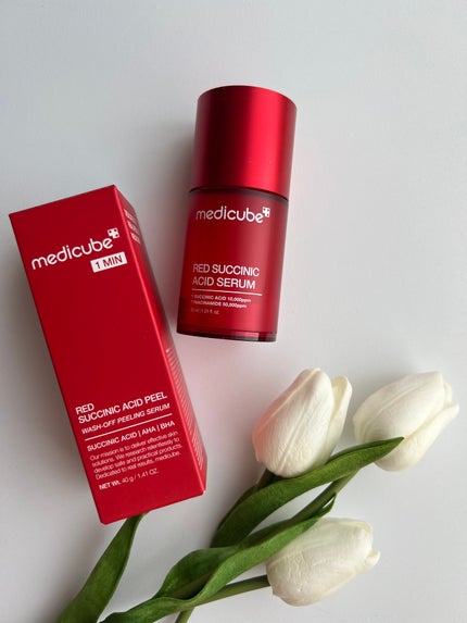レッドアクネピーリングセラム/MEDICUBE/美容液を使ったクチコミ(2枚目)