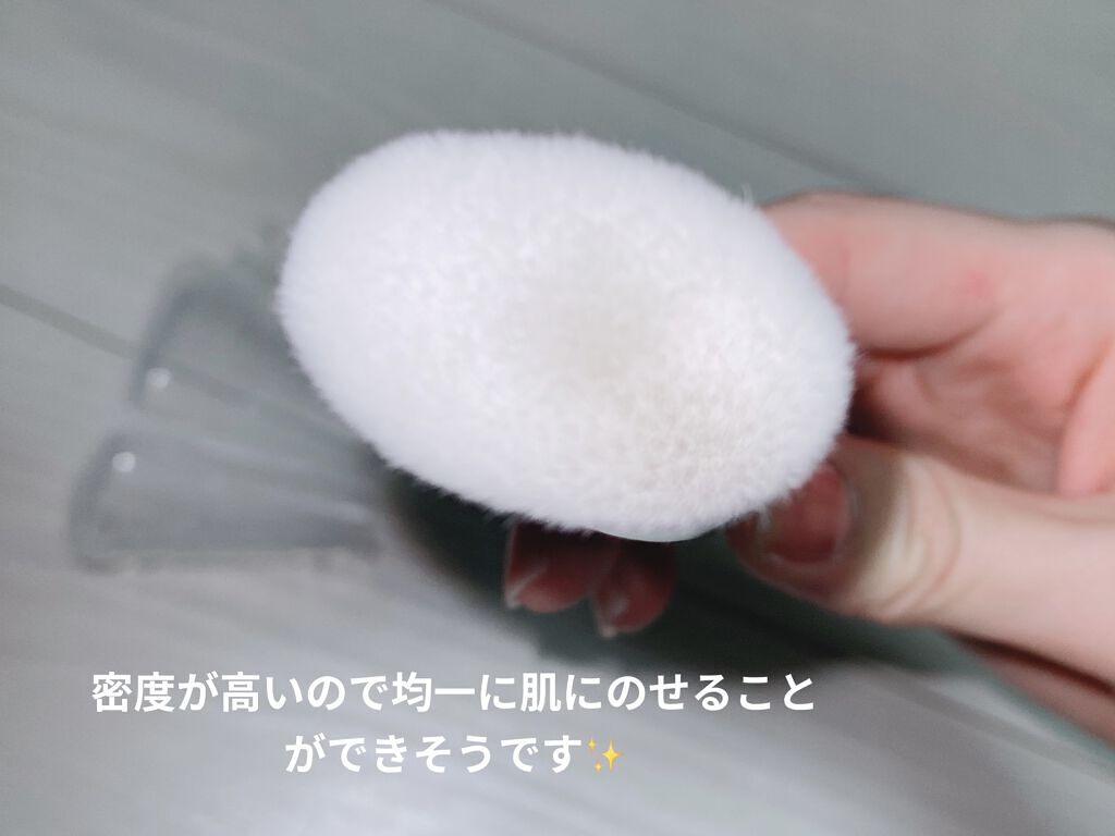okhee 白玉ファンデーションブラシ/SOOA DOR/メイクブラシを使ったクチコミ（3枚目）