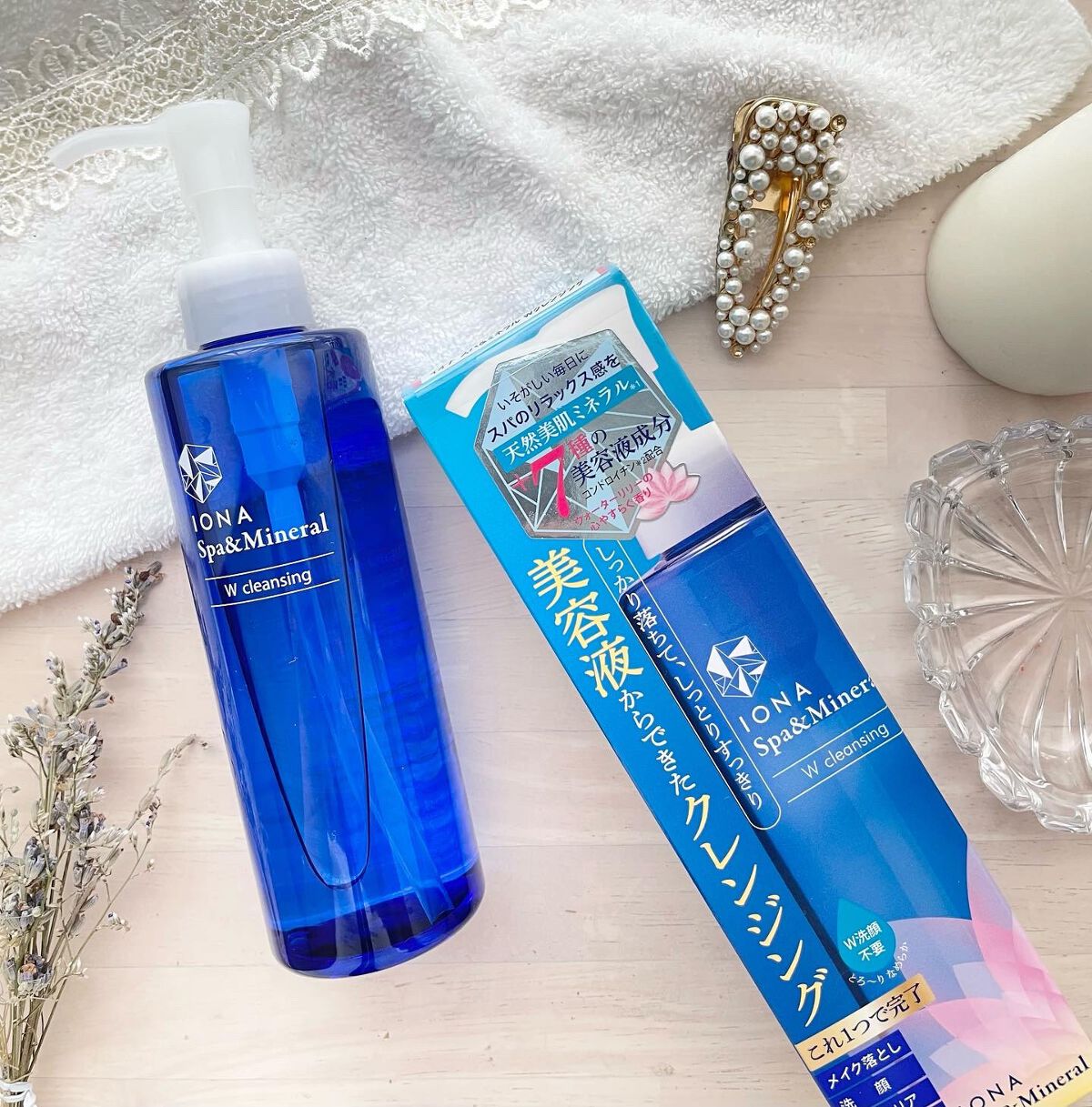 Wクレンジング /イオナ スパ&ミネラル/オイルクレンジングを使ったクチコミ(1枚目)