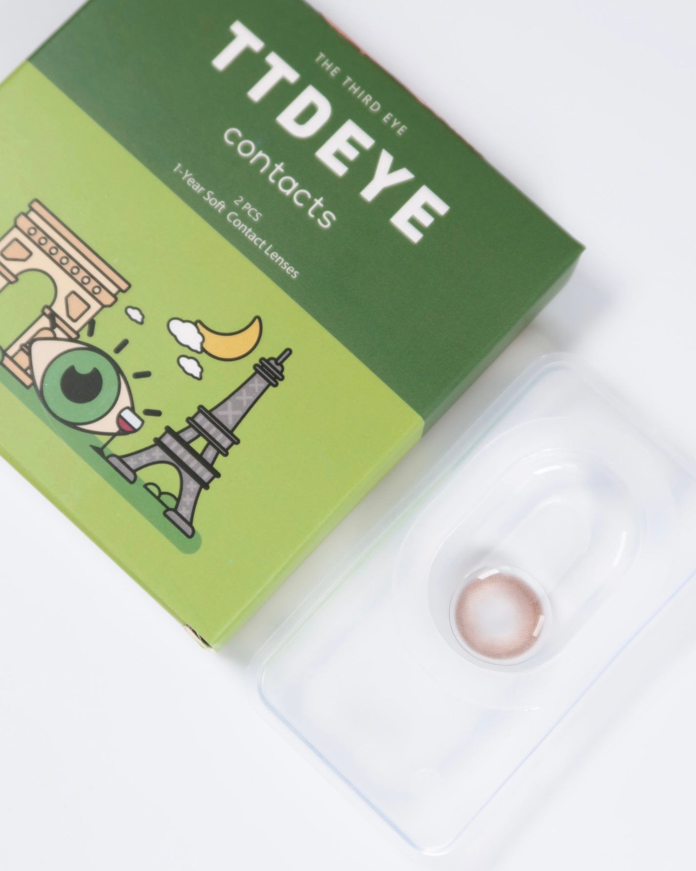 Taffee Brown/TTDeye/カラーコンタクトレンズを使ったクチコミ(7枚目)