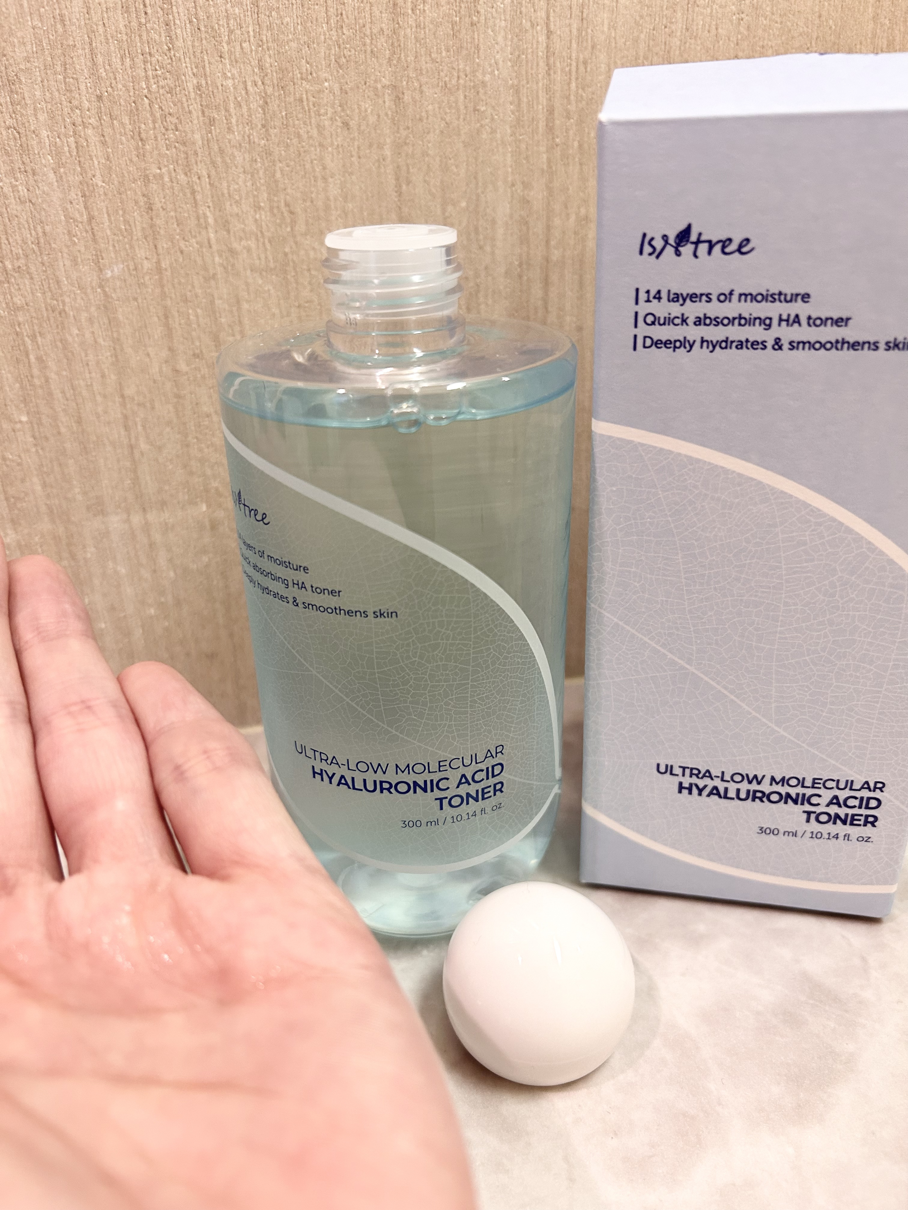 超低分子ヒアルロン酸トナー/Isntree/化粧水を使ったクチコミ（2枚目）