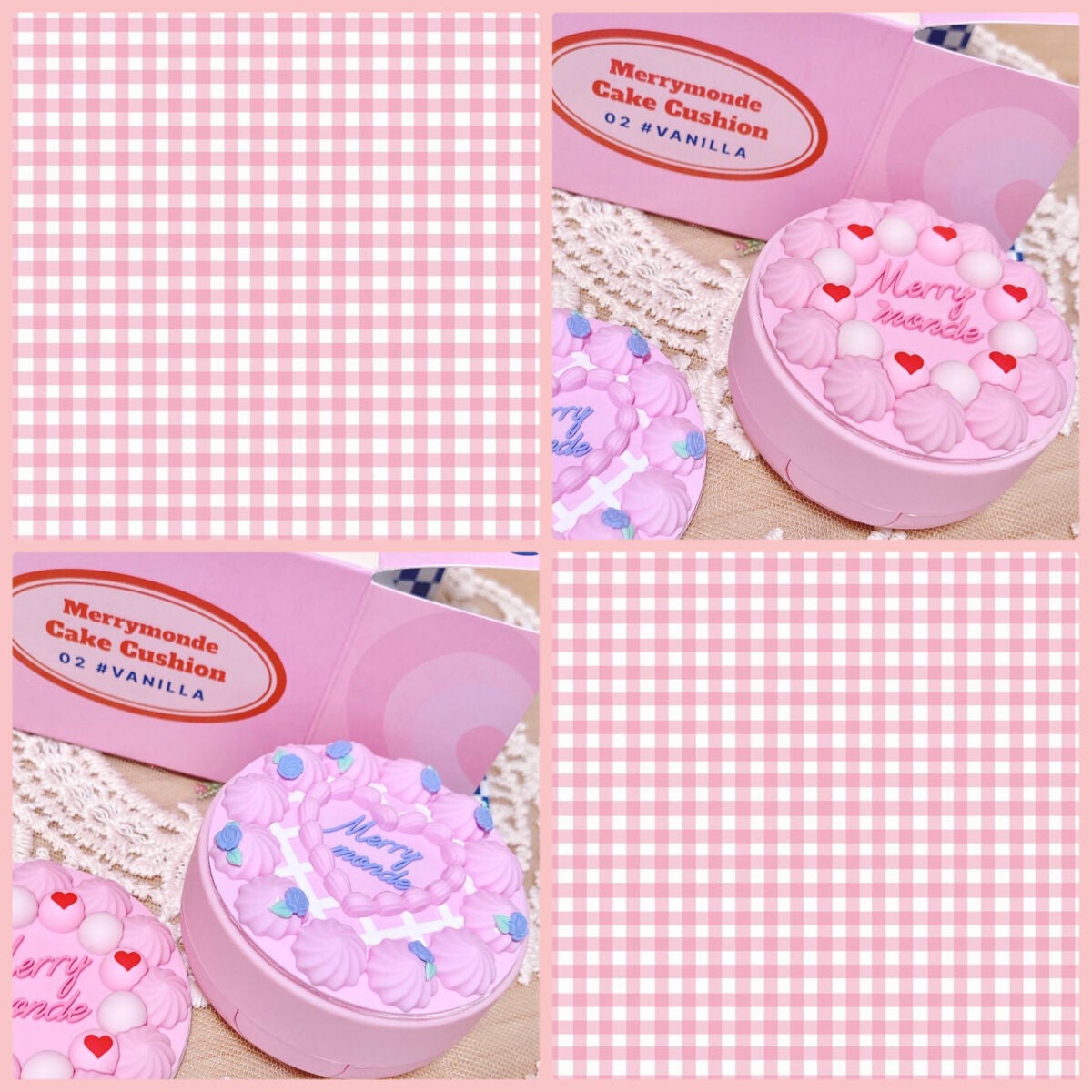 ハッピーユアデイクッション/Merrymonde/クッションファンデーションを使ったクチコミ(4枚目)