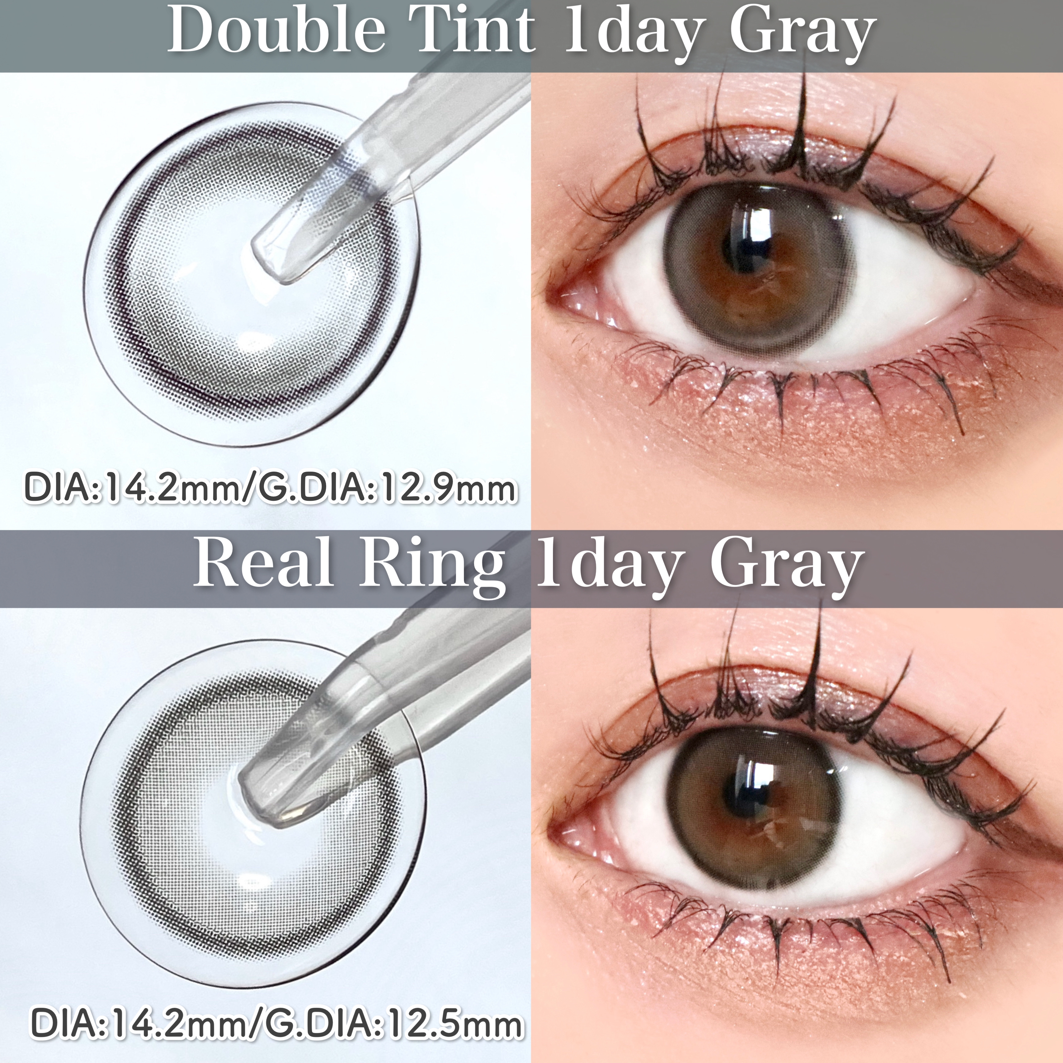 Real Ring 1day/OLENS/ワンデー（１DAY）カラコンを使ったクチコミ（2枚目）