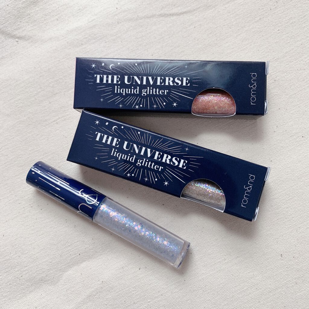 リキッド グリッター シャドウ/rom&nd/グリッターを使ったクチコミ（1枚目）