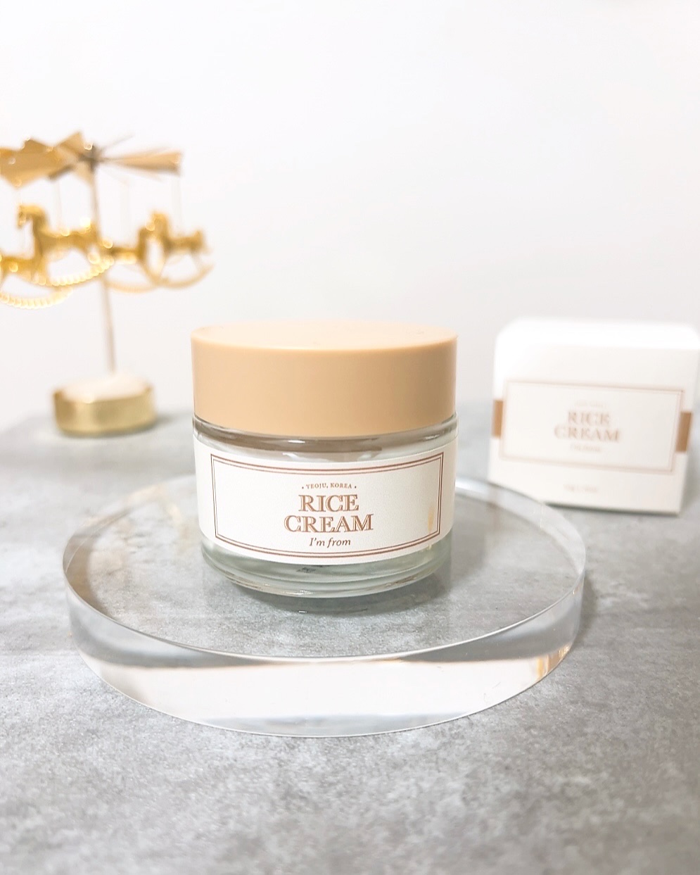 ライスクリーム/I'm from/フェイスクリームを使ったクチコミ（1枚目）