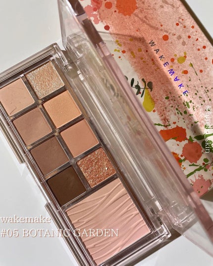 ミックスブラーリングアイパレット/wakemake/マルチパレットを使ったクチコミ(1枚目)