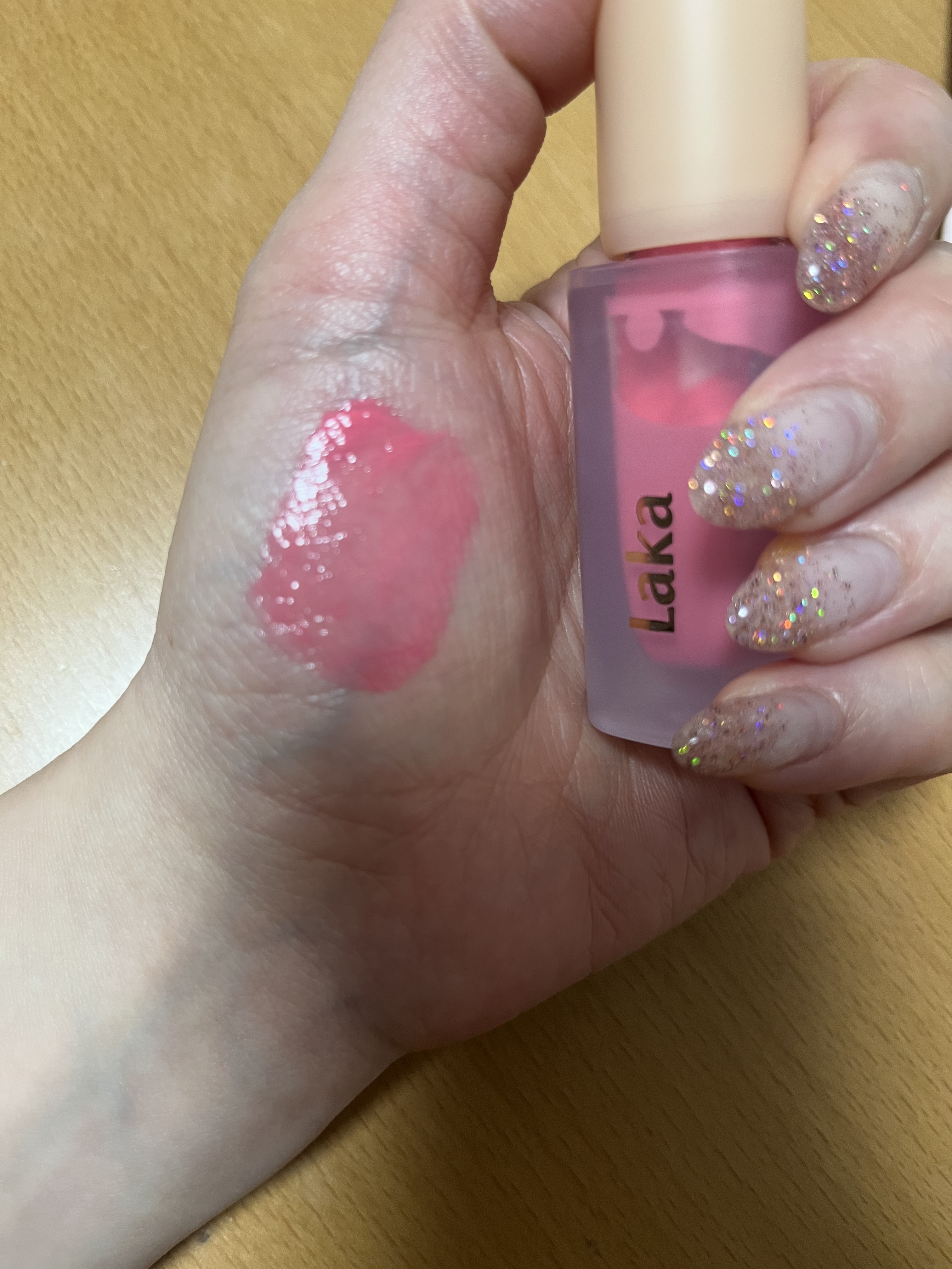 フルーティーグラムティント 119 ドリーミング/Laka/リップティントを使ったクチコミ（3枚目）