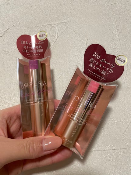 オペラ シアーリップカラー RN/OPERA/リップグロスを使ったクチコミ(1枚目)