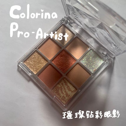 アイシャドウパレット/Colorina Pro-Artist/アイシャドウパレットを使ったクチコミ(1枚目)