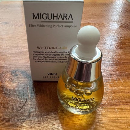 Ultra Whitening Perfect Ampoule/MIGUHARA/美容液を使ったクチコミ(2枚目)