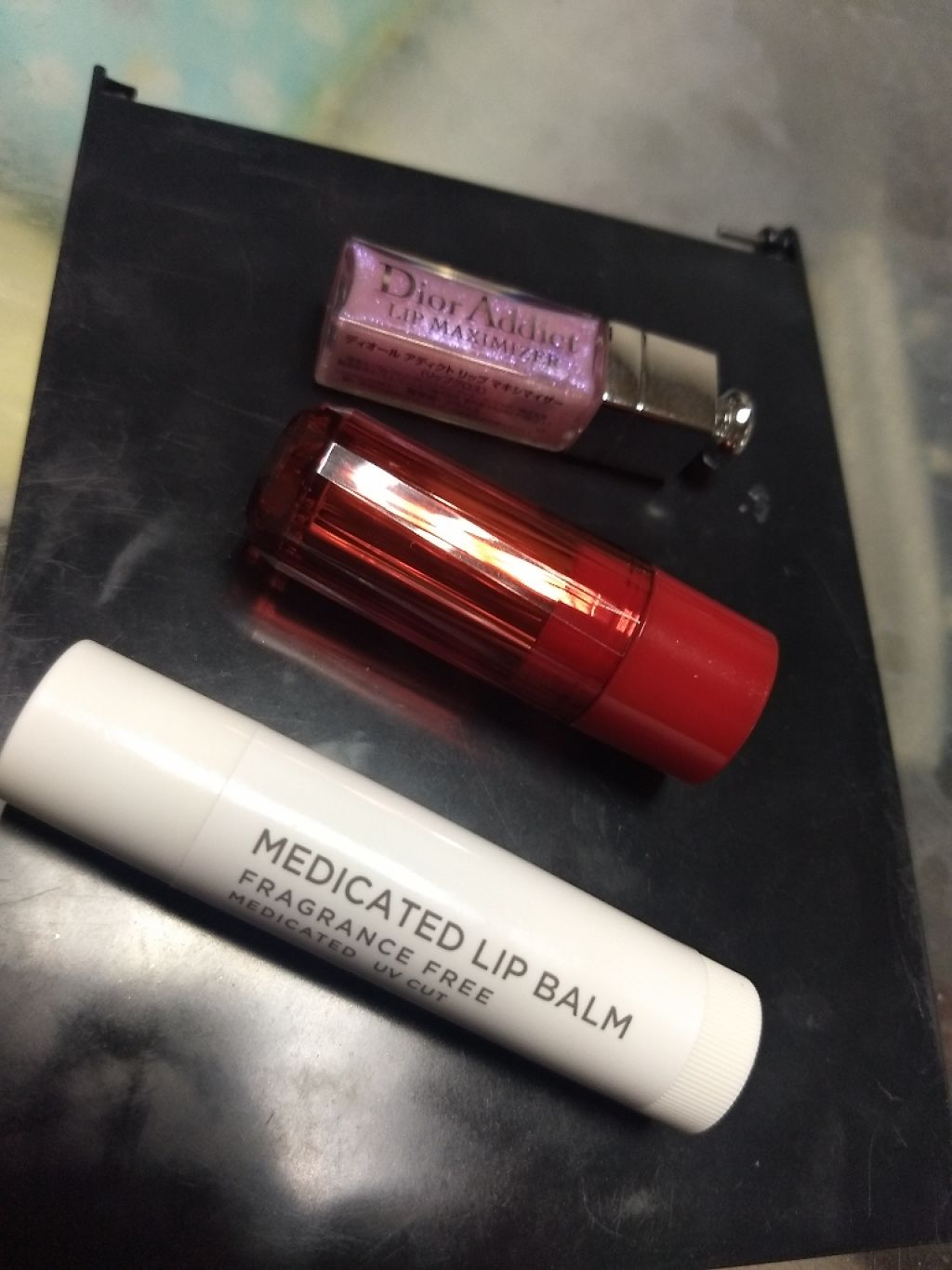 ミニリップ RD-02 コーラルレッド/media/口紅を使ったクチコミ（1枚目）