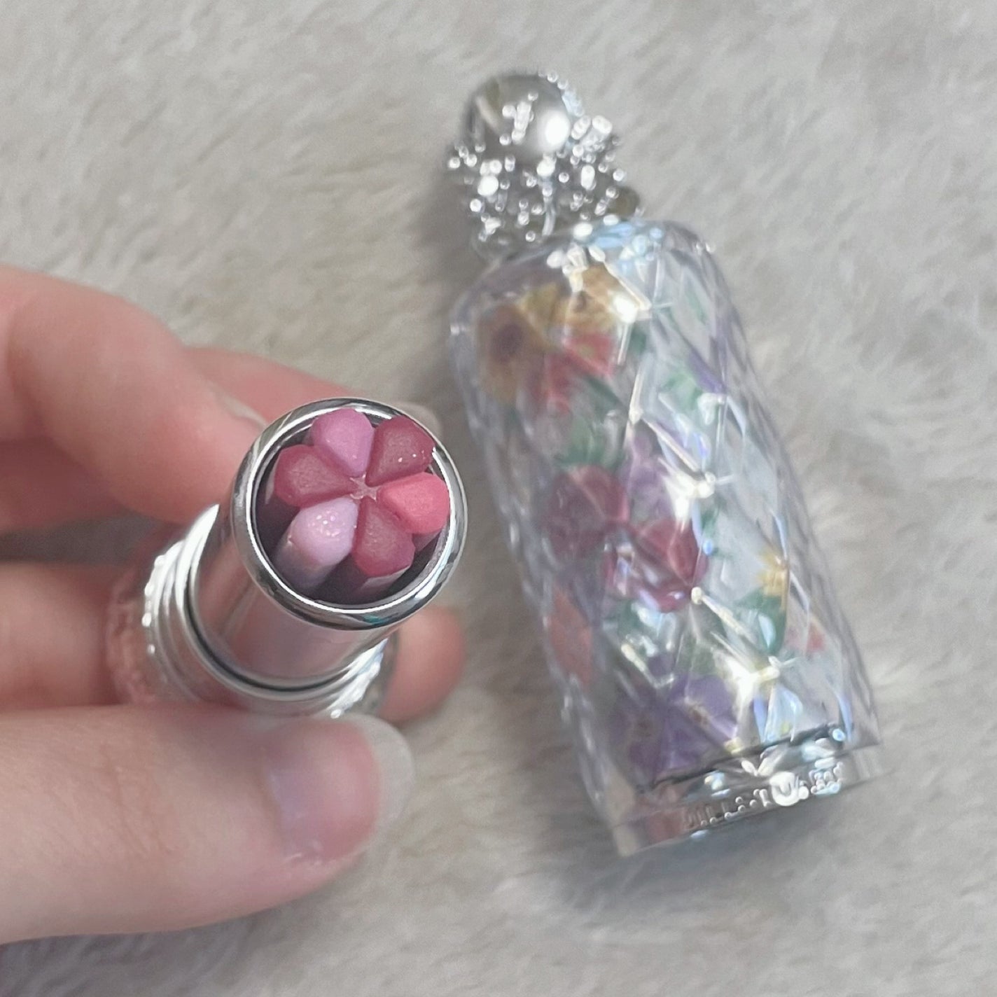 ジルスチュアート ブルーム リップ キャンディ ユーフォリックブーケ/JILL STUART/口紅を使ったクチコミ(4枚目)