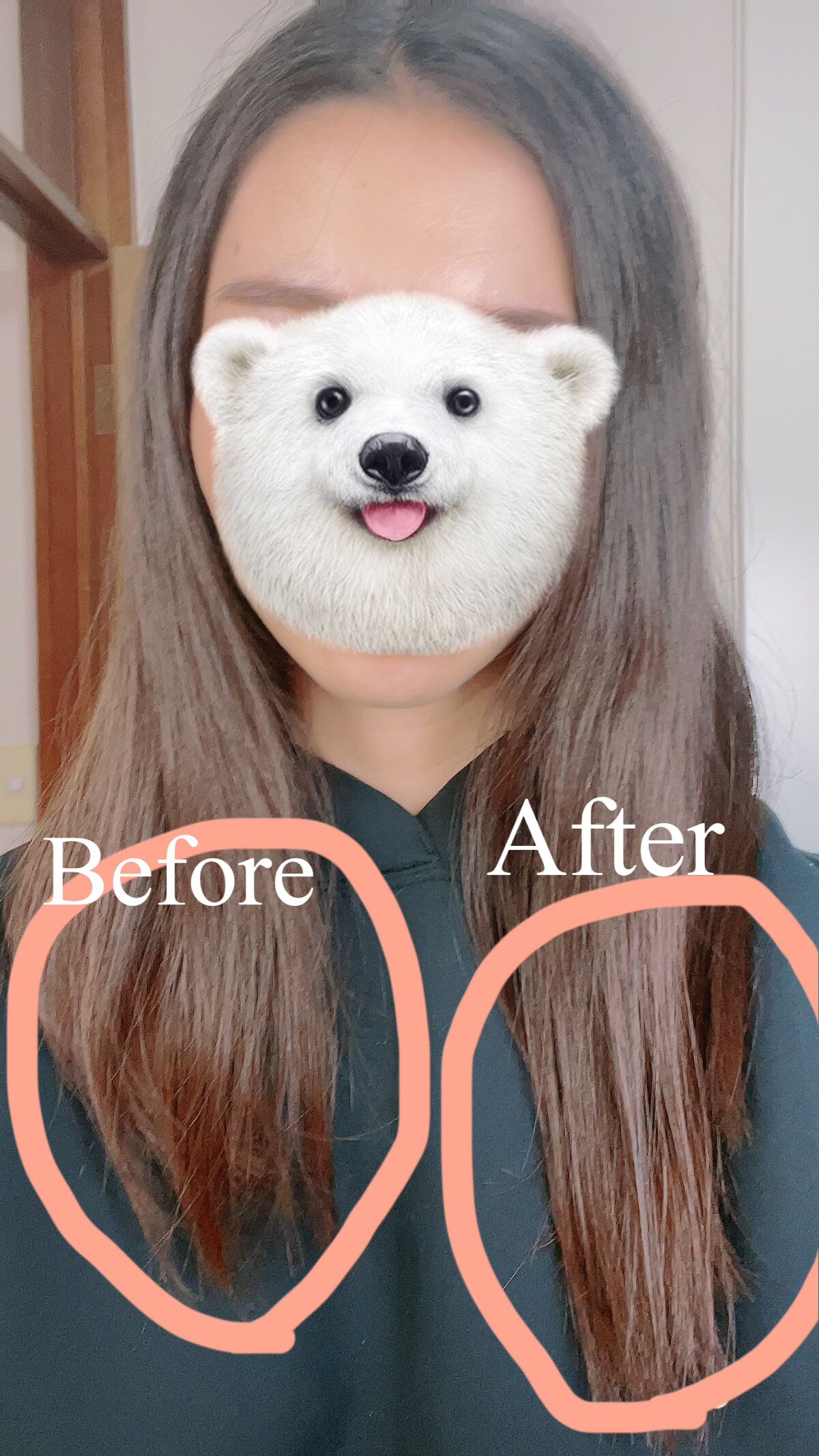 エッセンシャル プレミアム ウォータートリートメント EXスムース/エッセンシャル/アウトバストリートメントを使ったクチコミ（2枚目）