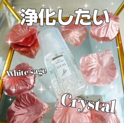 浄化スプレーLUCAS ホワイトセージ/LUCAS/香水(その他)を使ったクチコミ(1枚目)
